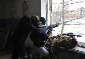 Военная обучение для населения в Киеве