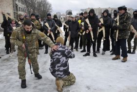 Военная обучение для населения в Киеве