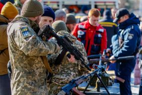 Open civil defense exercises