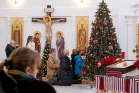 People in the temple