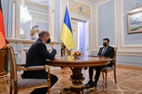Meeting of Volodymyr Zelensky and Olaf Scholz
