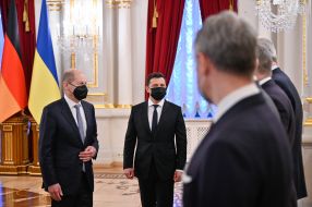 Meeting of Volodymyr Zelensky and Olaf Scholz