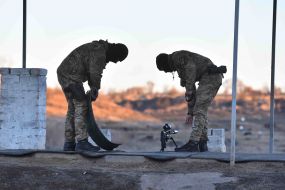 Landfill of the military unit 3029