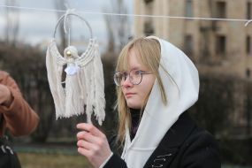 Silent action "Angels of memory"