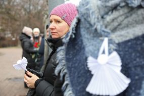 Silent action "Angels of memory"