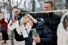 Silent action "Angels of memory"