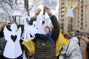 Silent action "Angels of memory"