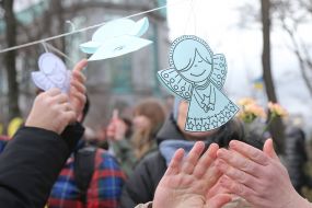 Silent action "Angels of memory"