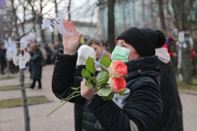 Silent action "Angels of memory"