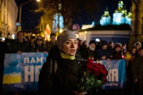 Procession of memory in honor of the Heroes of the Heavenly Hundred