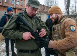Open military training "Don't panic, get ready!" in Kharkiv