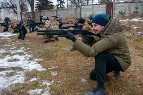 Open military training "Don't panic, get ready!" in Kharkiv