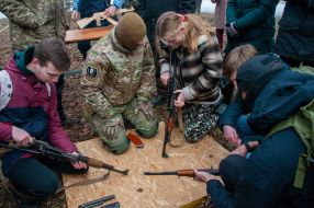 Open military training "Don't panic, get ready!" in Kharkiv
