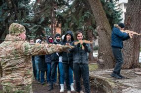 Open military training "Don't panic, get ready!" in Kharkiv