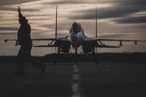 Preparation for training flights