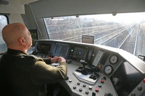 High-speed train driver