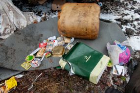 Things near the wrecked MT-LB