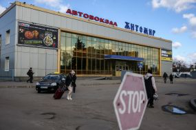 Bus station in Zhytomyr