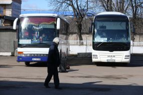 Bus station in Zhytomyr