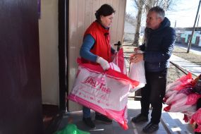 The military hospital received assistance from the residents of Zaporizhia and the Red Cross