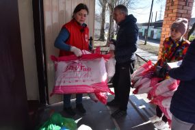 The military hospital received assistance from the residents of Zaporizhia and the Red Cross