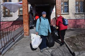 The military hospital received assistance from the residents of Zaporizhia and the Red Cross