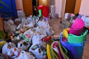 The military hospital received assistance from the residents of Zaporizhia and the Red Cross