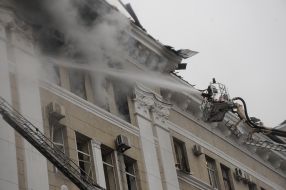 The SBU building in Kharkiv was damaged as a result of the shelling