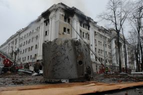 The SBU building in Kharkiv was damaged as a result of the shelling