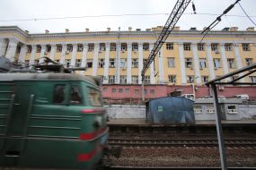 Consequences of the explosion near the South Railway Station in Kyiv