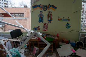 Kindergarten in Kharkiv destroyed after shelling by Russian occupiers