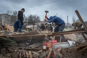 Consequences of missiles hitting the private sector of Zhytomyr
