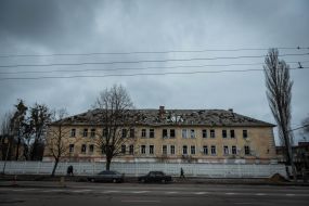 Consequences of missiles hitting the private sector of Zhytomyr