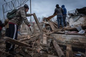 Consequences of missiles hitting the private sector of Zhytomyr