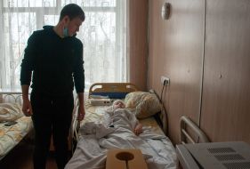 A seven-year-old boy Vova was injured in the shelling