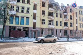 Consequences of the shelling in Kharkiv