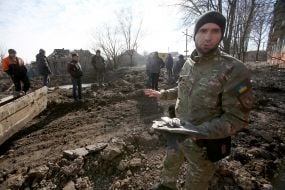 The consequences of the shelling of Kramatorsk