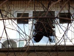 In Kyiv, an artillery shell hit a high-rise building in Svyatoshin district