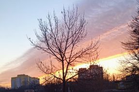 Dawn in Kyiv