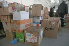 Warehouse for volunteer help