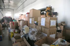 Warehouse for volunteer help
