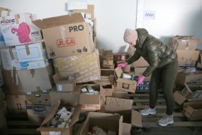 Warehouse for volunteer help