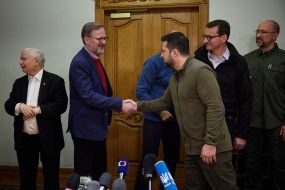 Yaroslav Kachynskyy and Petr Fiala