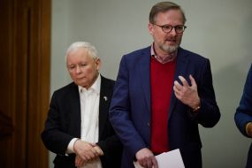 Yaroslav Kachynskyy and Petr Fiala