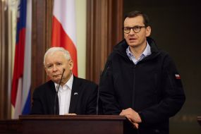 Ярослав Качинский и Матеуш Моравицкий