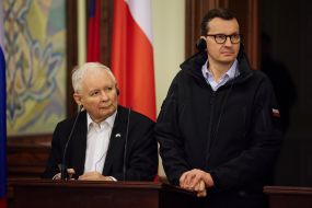 Ярослав Качинский и Матеуш Моравицкий