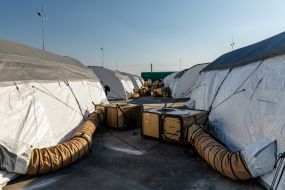 Центр для вынужденных переселенцев на Закарпатье