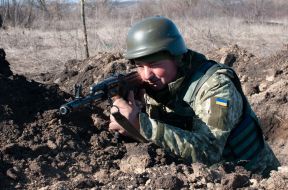 Checkpoint in Kharkiv region