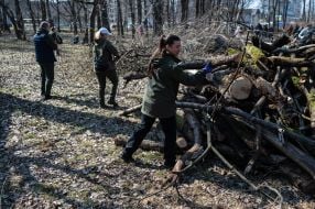 Toloka in the park in Drohobych
