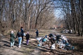 Toloka in the park in Drohobych